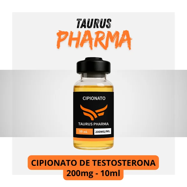 Cipionato de Testosterona 10ml 200mg Taurus Pharma