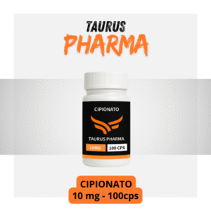 Cipionaro de testosterona 10mg 100cps Taurus Pharma