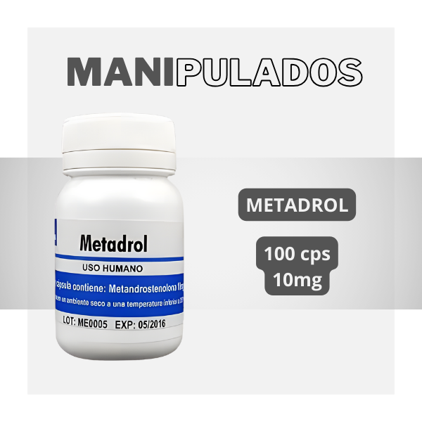 Metadrol – manipulado 10mg 100cps
