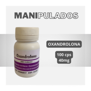 Oxandrolona – 40mg | 100 cps Manipulada